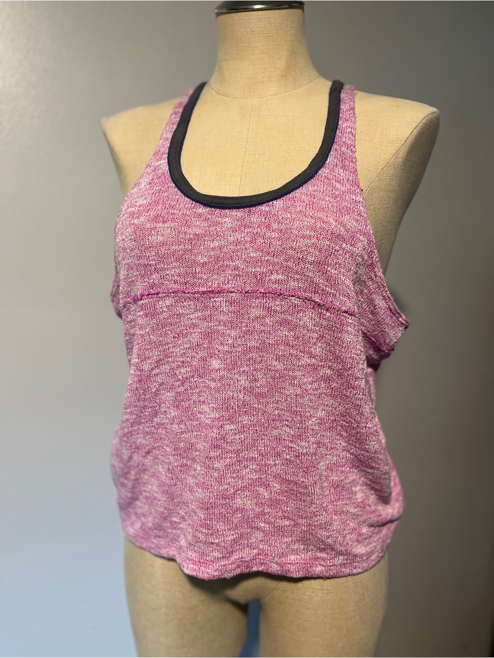 Free People - We the Free - knitted racer back tank - XS